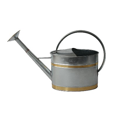 Traditional Galvanised Metal Watering Can