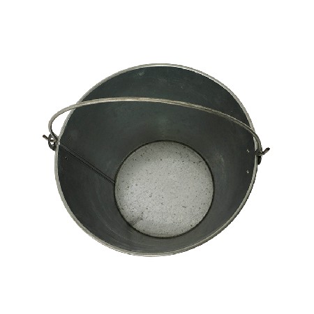 Galvanized Steel 5L water bucket with handle